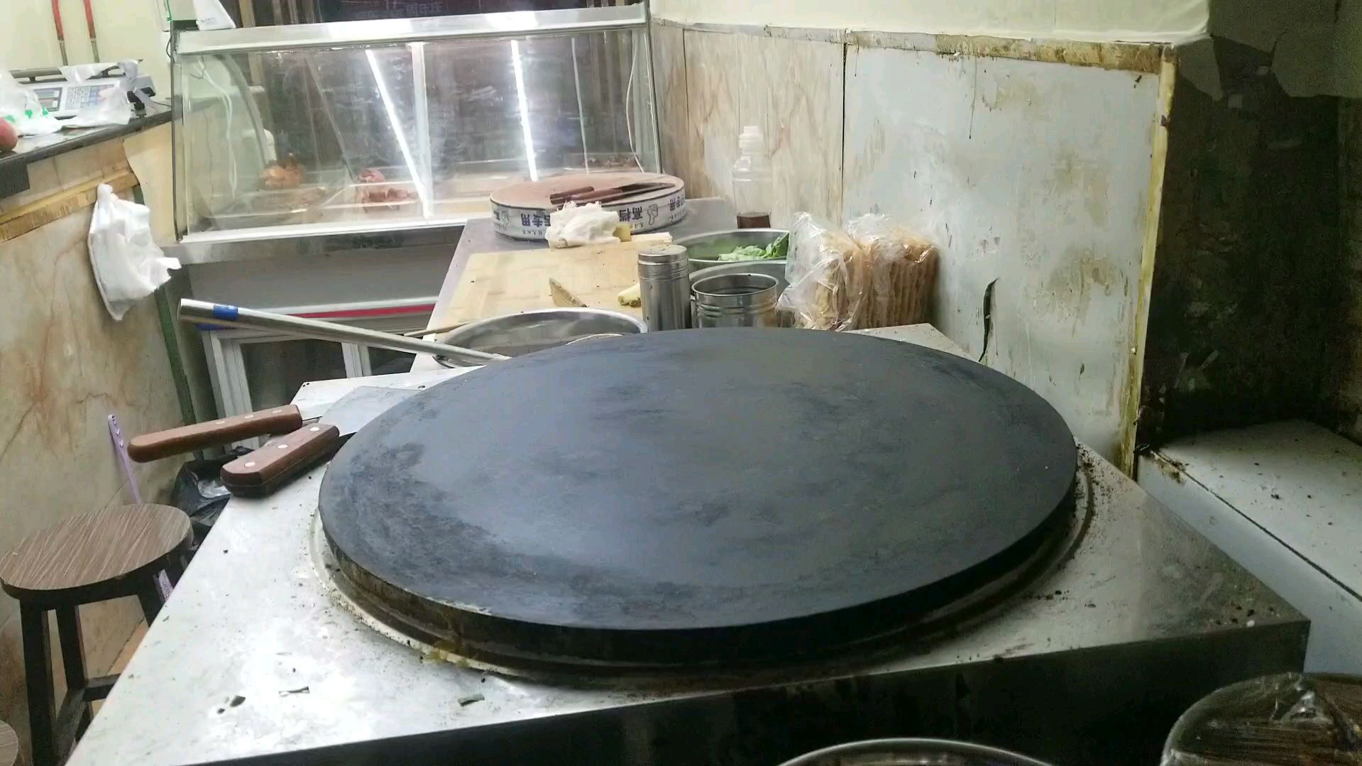 一学就会煎饼果子摊制方法及温度设置