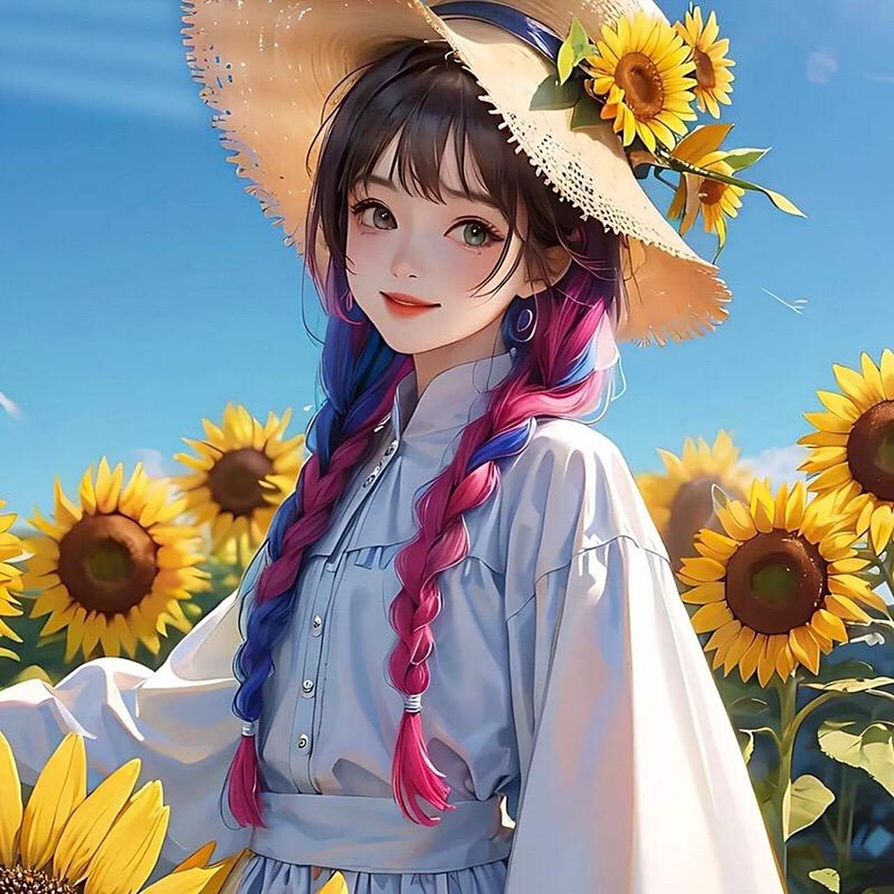 头像# #动漫头像# 女漫头像,超有感[心],向往自由