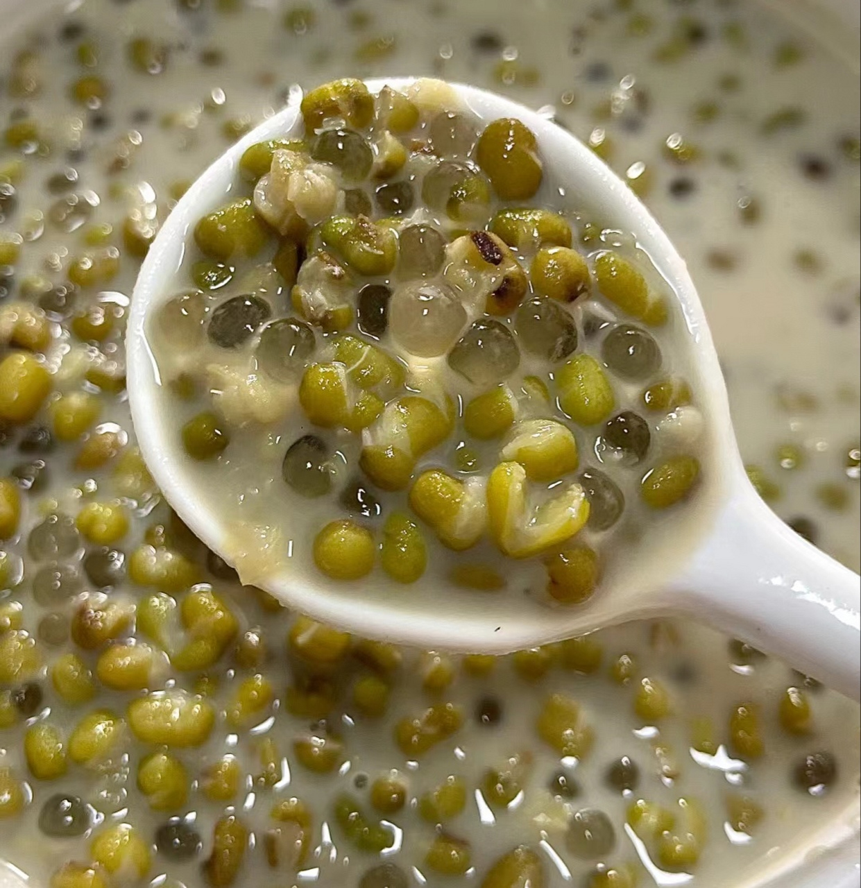 綠豆西米露,夏天必備的美食