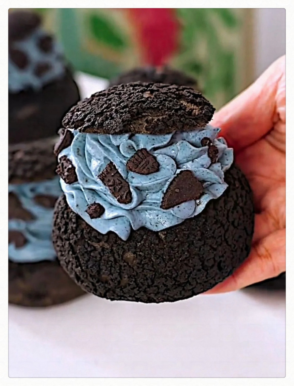 海盐奥利奥酥皮泡芙颜值爆表啦  	 这款神奇的海盐奥利奥酥皮泡芙非常