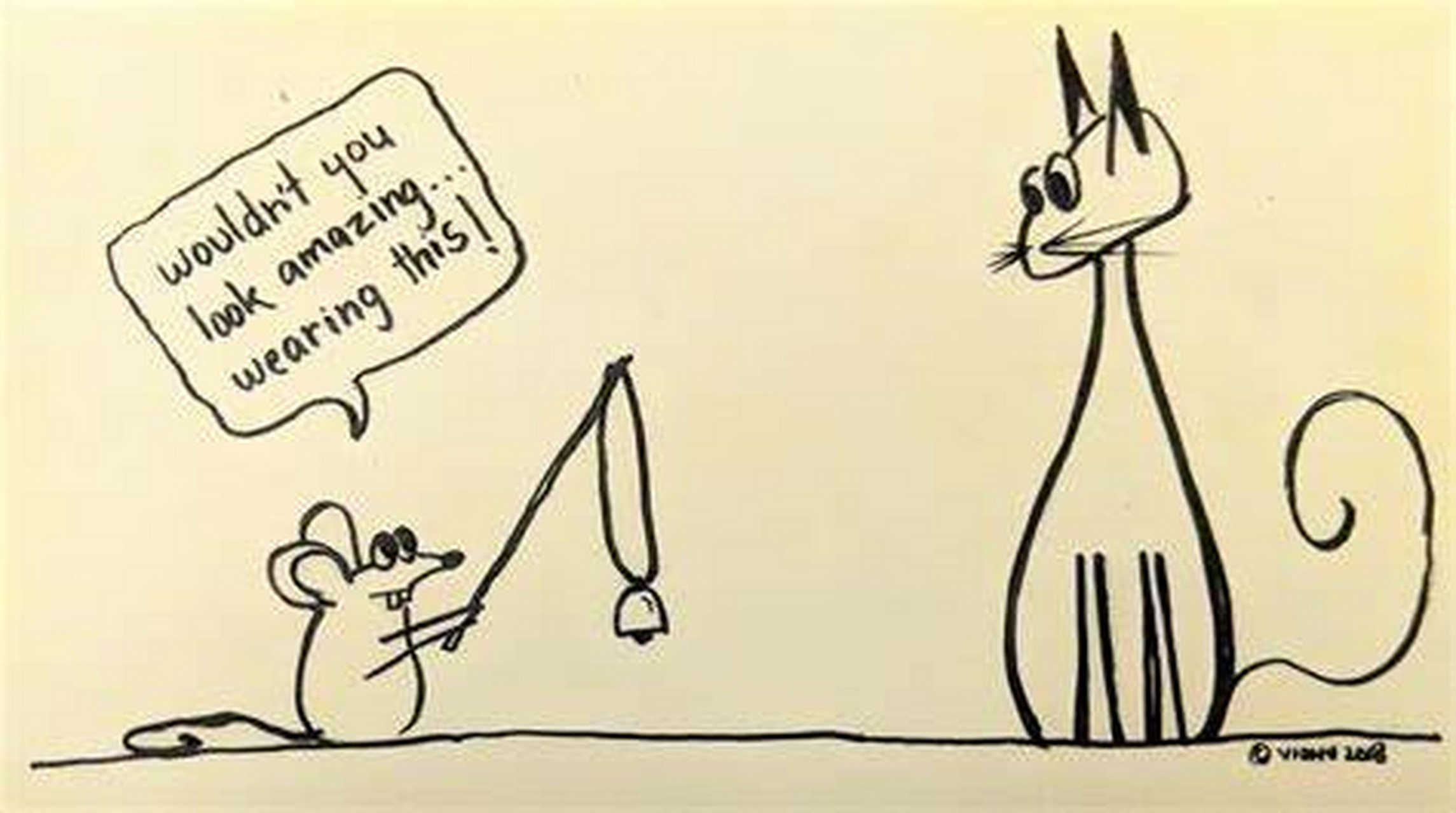 bell the cat,给猫也挂铃铛?这是什么意思呢?