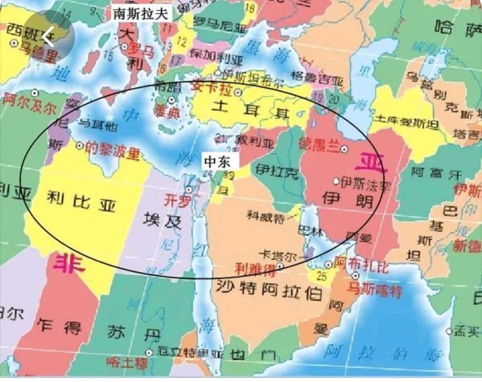 阿拉曼地图位置图片