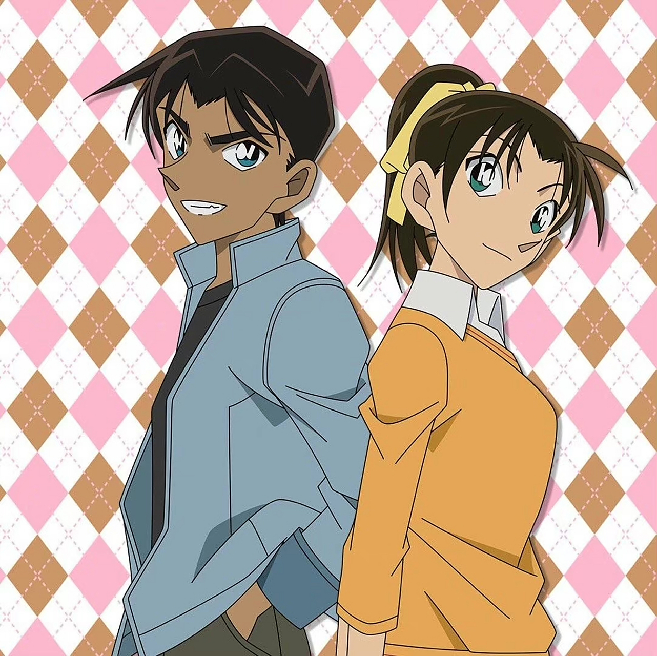 名侦探柯南 平和cp,又到了每日一问的时间[三哈] #插画