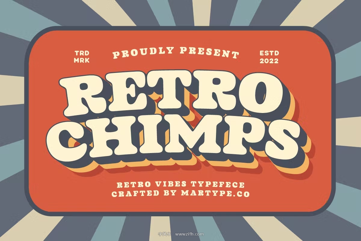 Retro_Chimps_Vintage_Display_Font.jpg