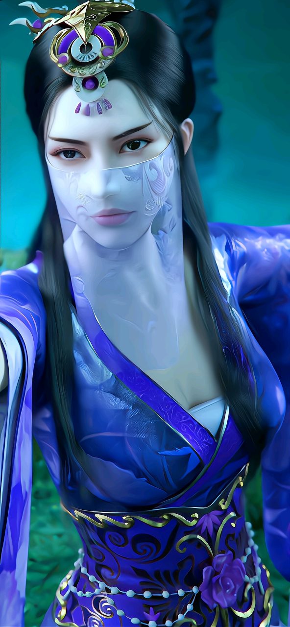 墓王之王# 高贵清冷沐雪离#国漫女神# #壁纸