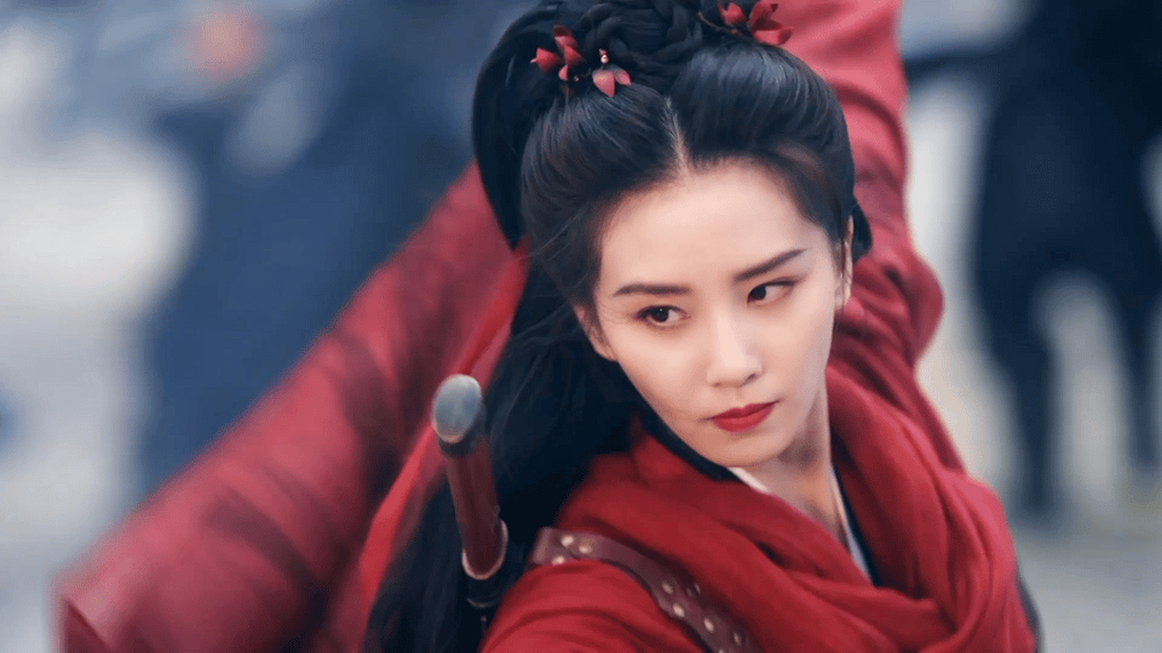 一念关山刘诗诗替身用了马赛克? 刘诗诗的打戏真的好过瘾呀!