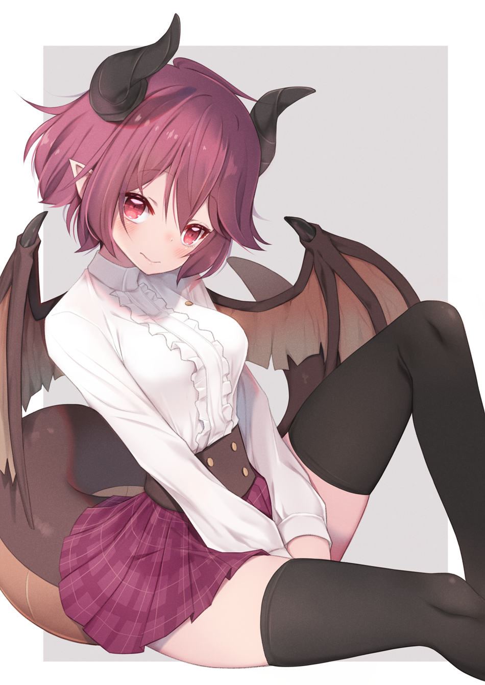 动漫美图:这才是奇幻,犄角少女插画特辑