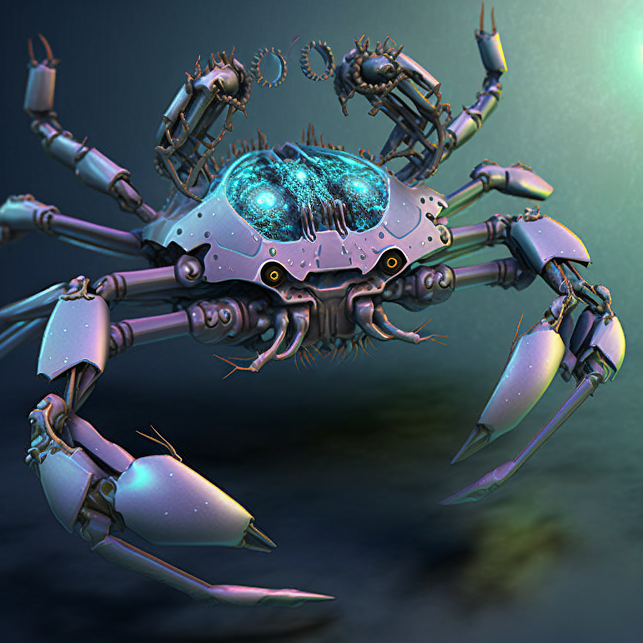 机甲螃蟹,酷炫来袭