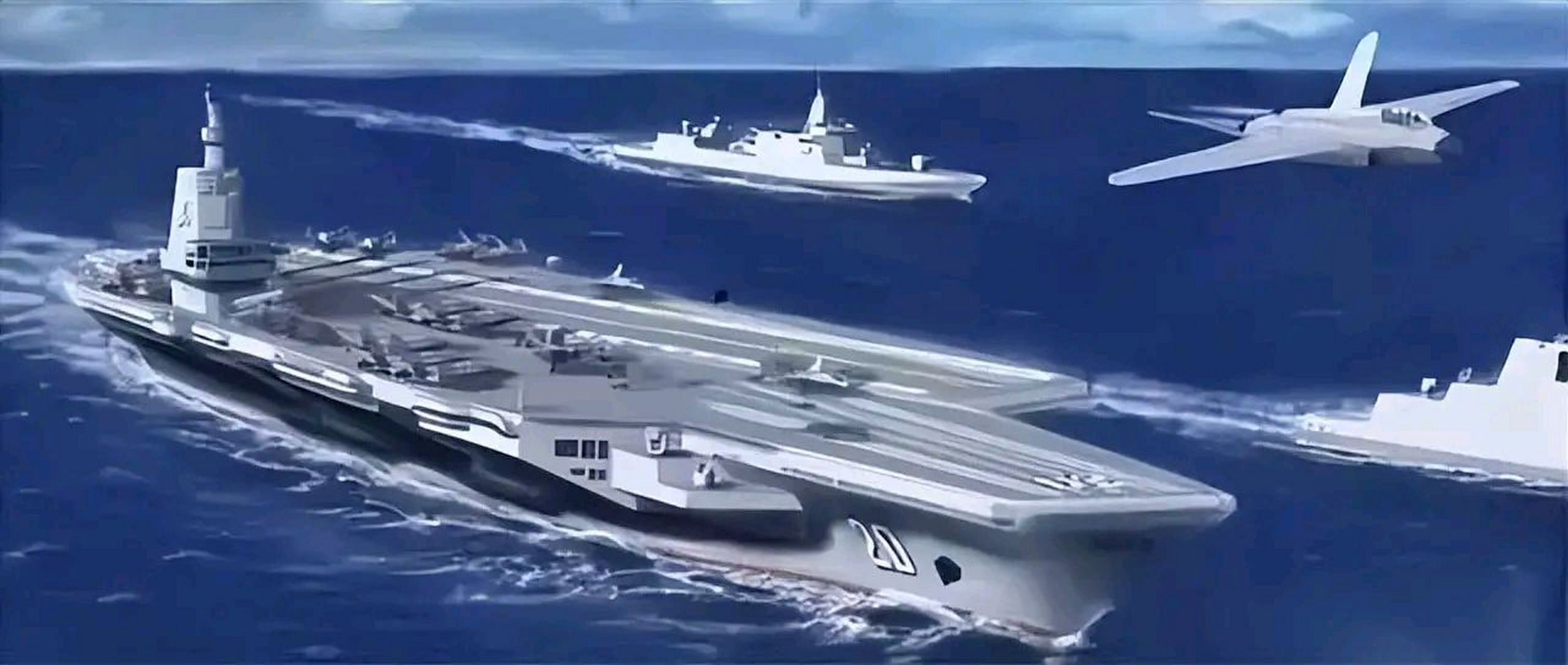美专家:中国的004型航母,预计十一万吨,动力系统采用核动力,将由中船