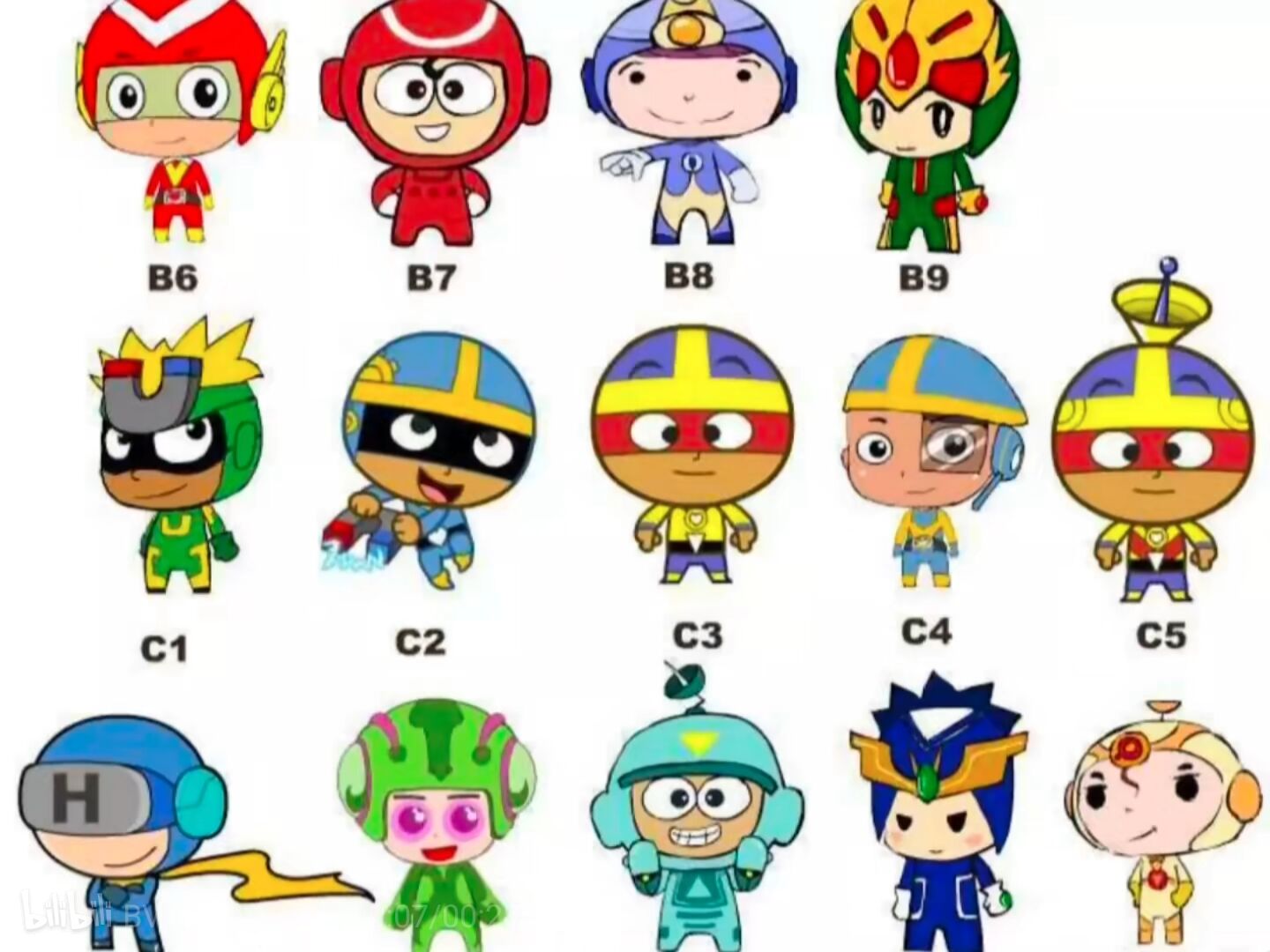 开心超人所有的初稿,为什么都是不同的造型?