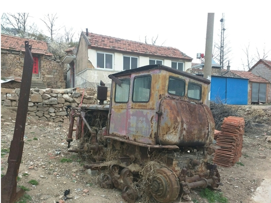 中国老式拖拉机图片