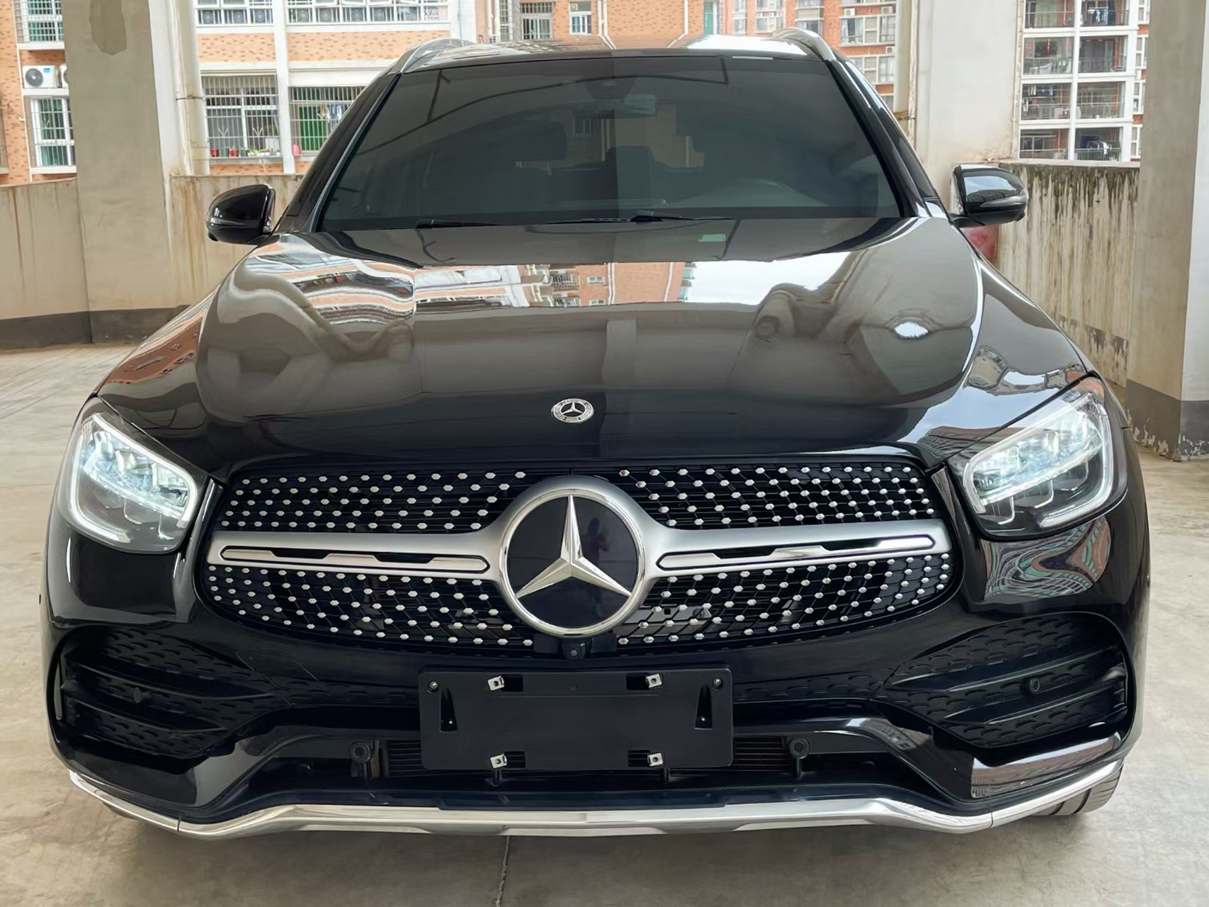 奔驰-glc260l   2021款 4matic 豪华  改装gle amg 轮毂 ,集经典豪华