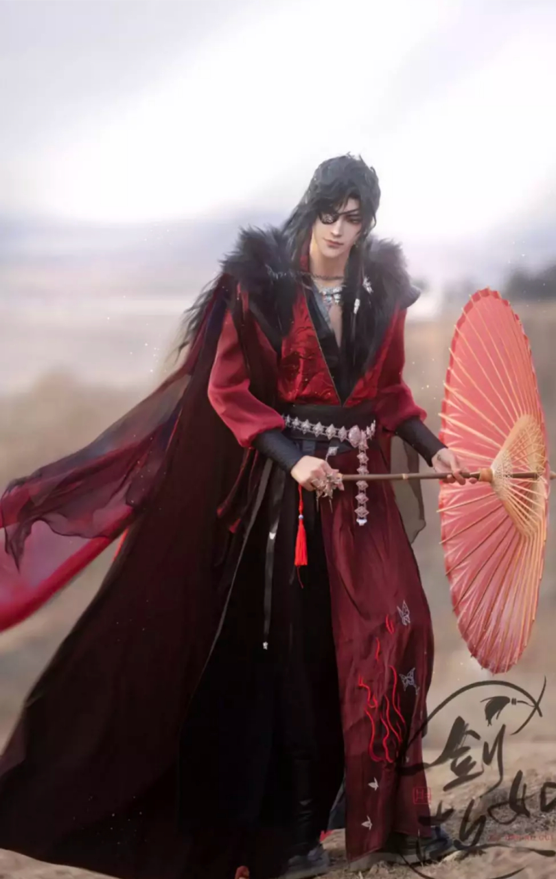 「花城cos]终于看见一个能入我心的cos的花城主了#天官赐福