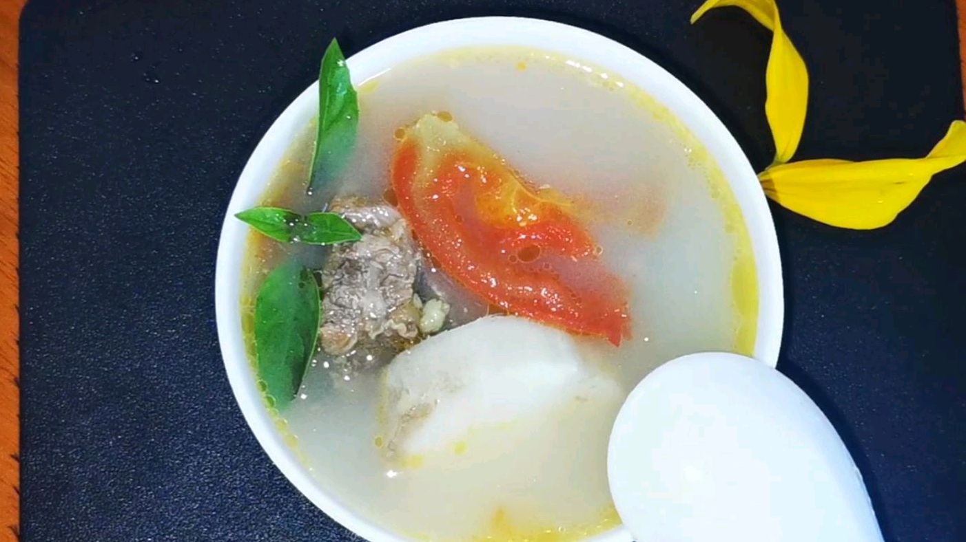 牛骨汤这样做,汤色浓郁,简单好喝,赶紧试试吧