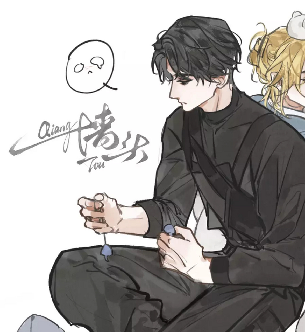 " ——《人鱼陷落》#情感语录#  lof画师:墙头