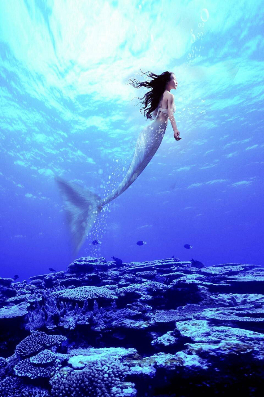 最让人印象深刻的美人鱼就是丹麦童话中的小美人鱼.