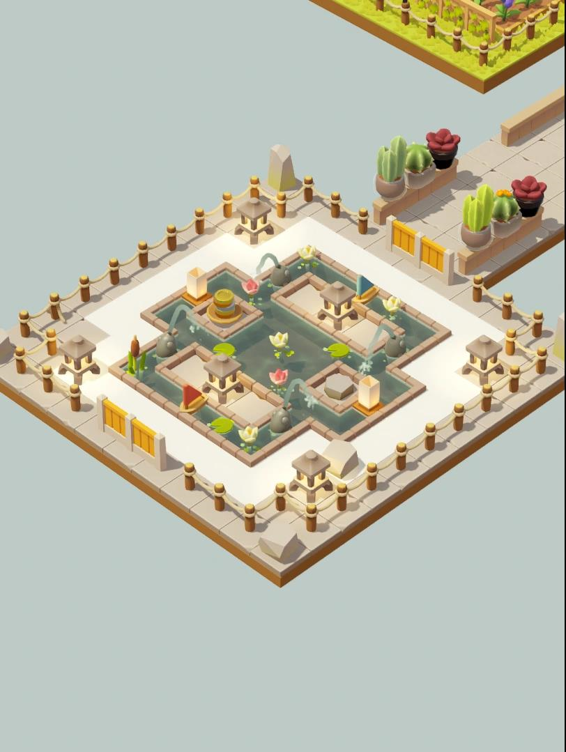 《garden galaxy》是一款放置型休闲小游戏!