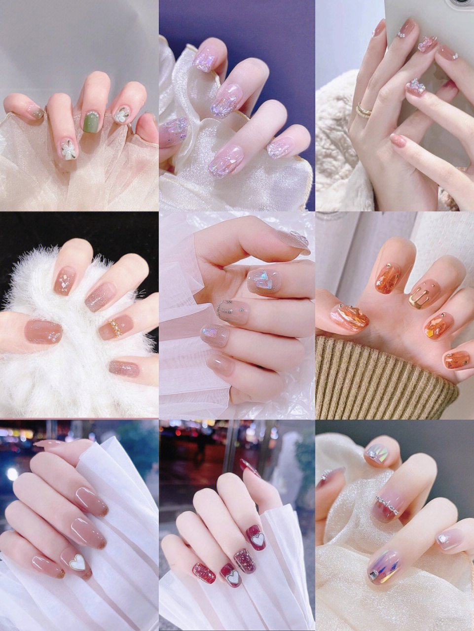 可爱美甲,秋冬美甲 #百家号星火计划# #百度动态