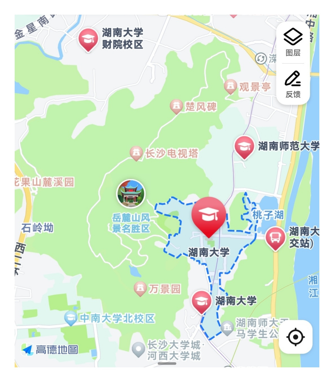 湖南大学,岳麓山下一所没有围墙的985大学
