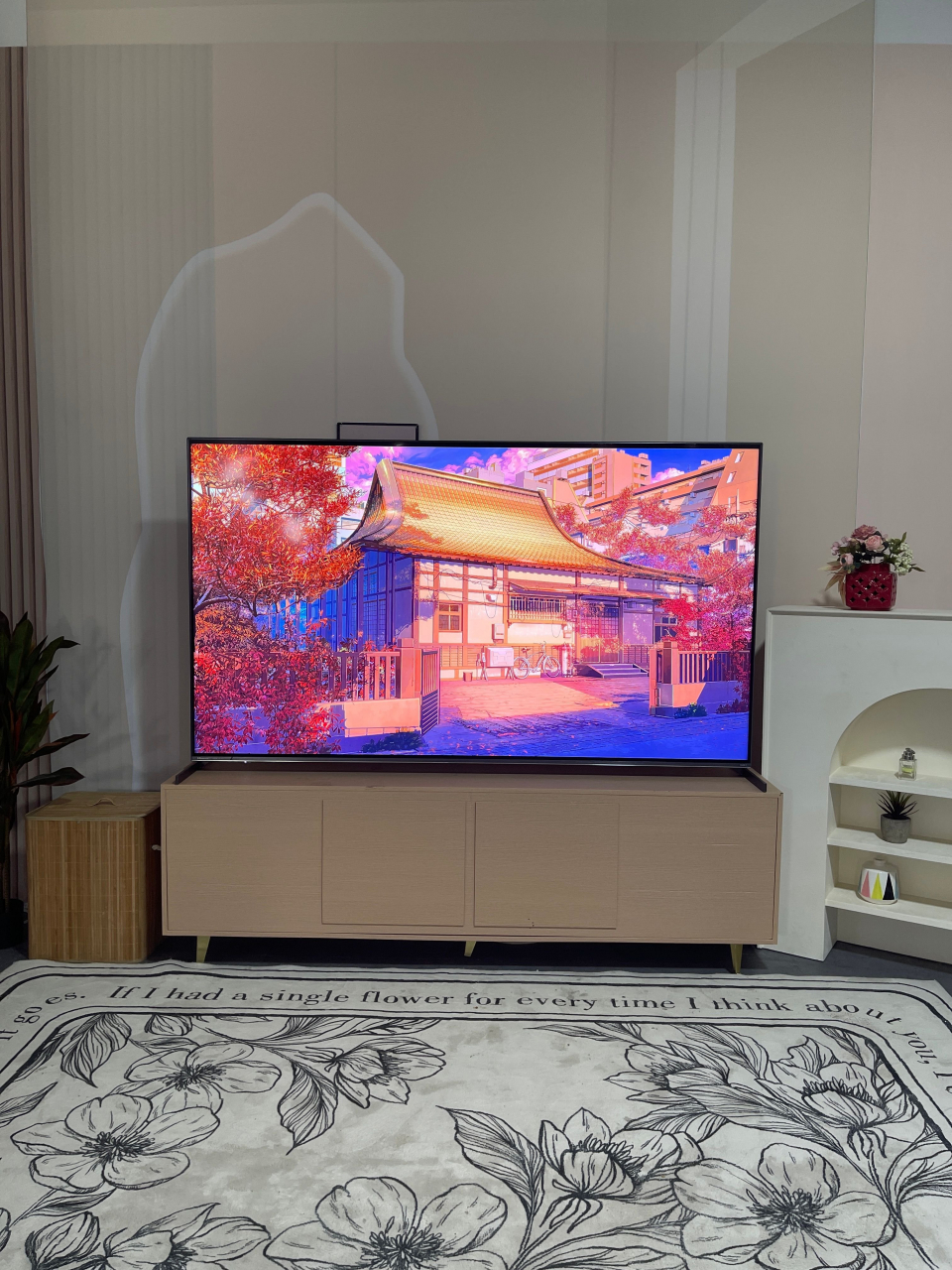 海信85寸e8k  选电视首先要看品牌,海信这个牌子是我的室内设计师朋友