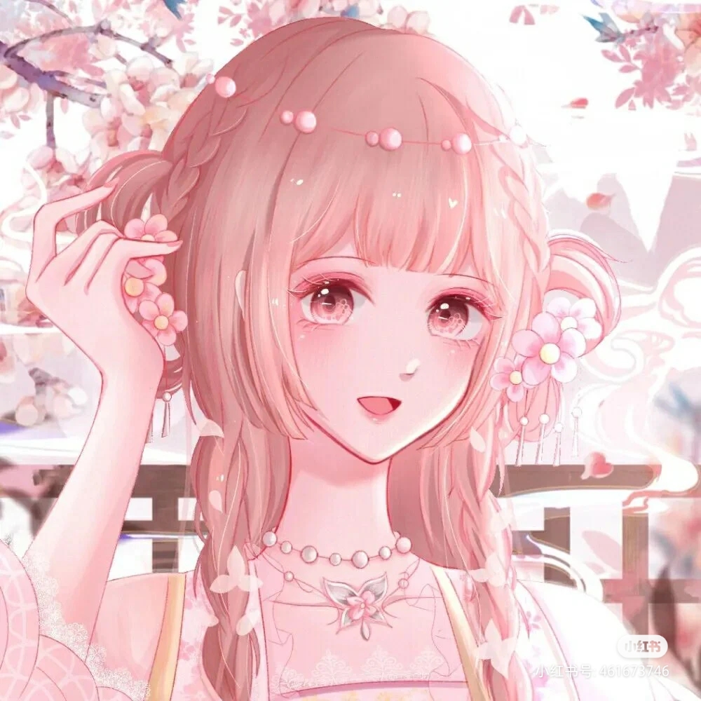 日系动漫美少女头像,超可爱唯美,甜度已超标