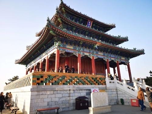 北京景山公园万春亭