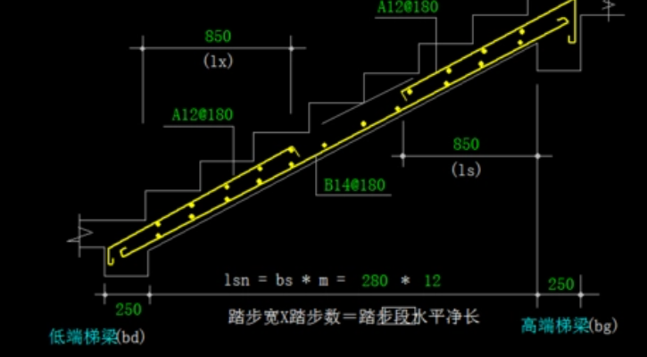 梯步计算方法公式图片