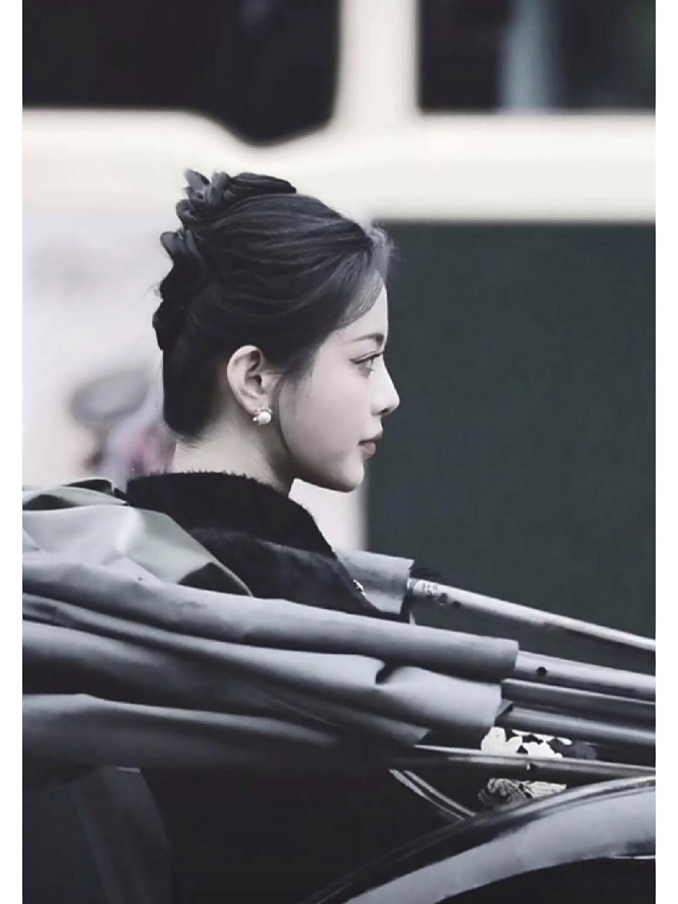 明星扁头也可以很好看,我丑不是因为头扁!