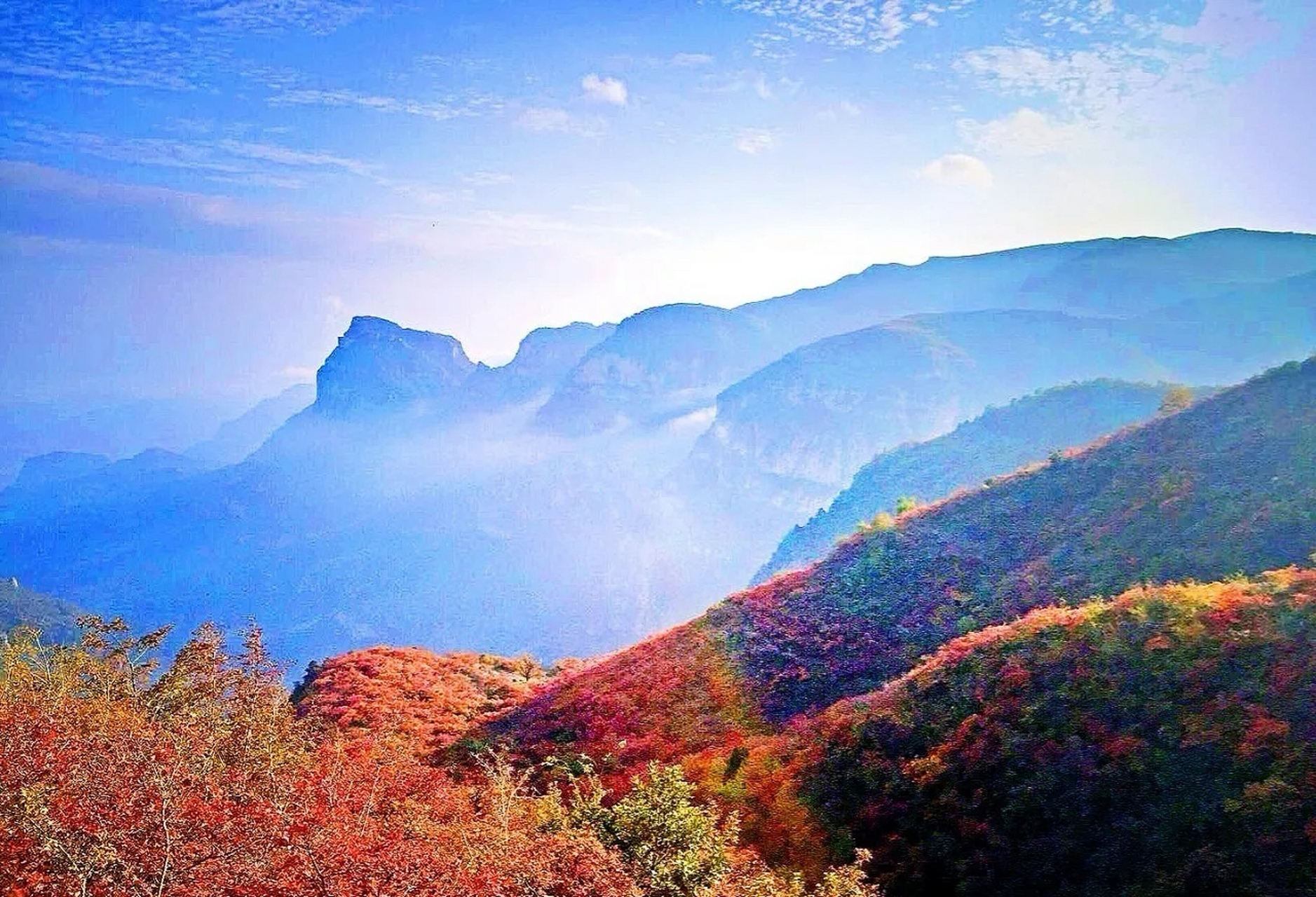 邢台景区云梦山图片