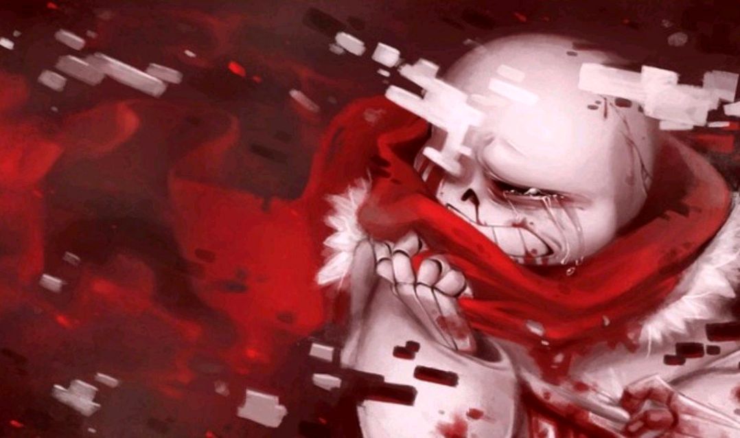 《传说之下》au人物志——error:希望消逝的瞬间,恶意随之流动