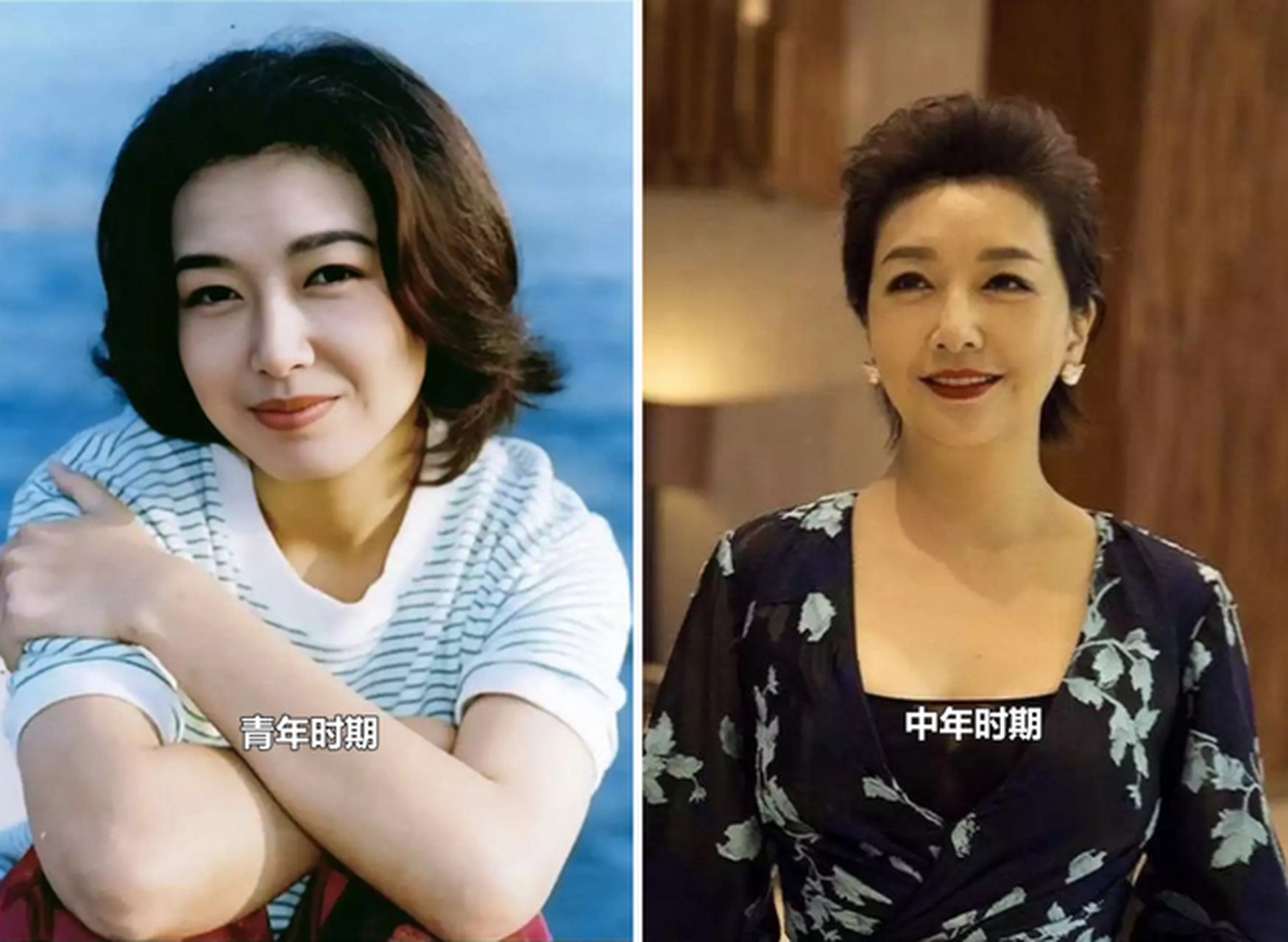 55岁江珊:发型时尚,妆容宜人,穿衣年轻,美成妈妈辈榜样