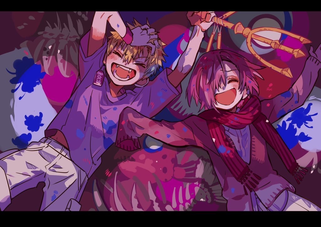 花子君第100话:三叶源光比赛打倒怪异,水族馆的原形是巨大的鱼怪