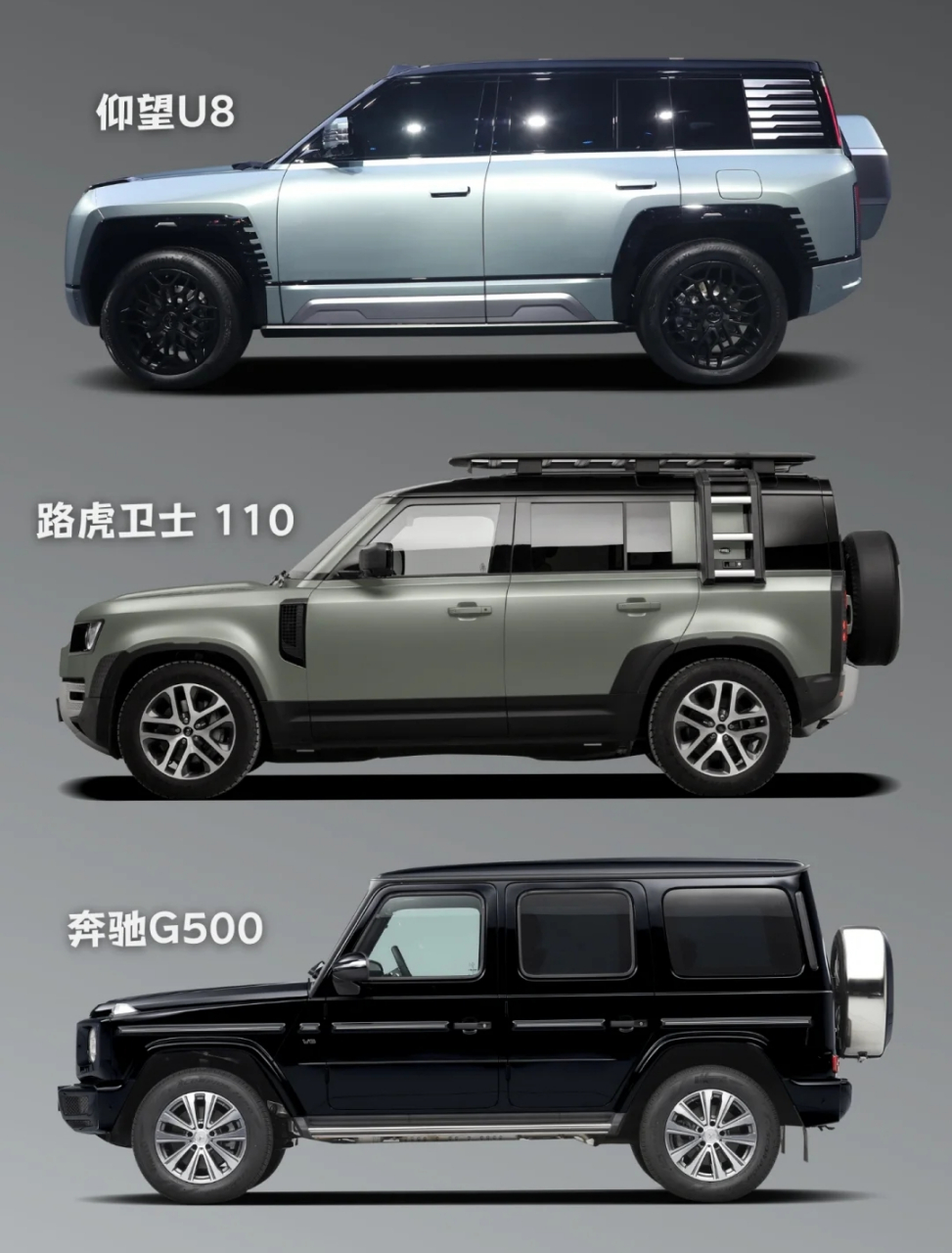 8万,路虎卫士110价位70多万到170万,奔驰g500价格189万.