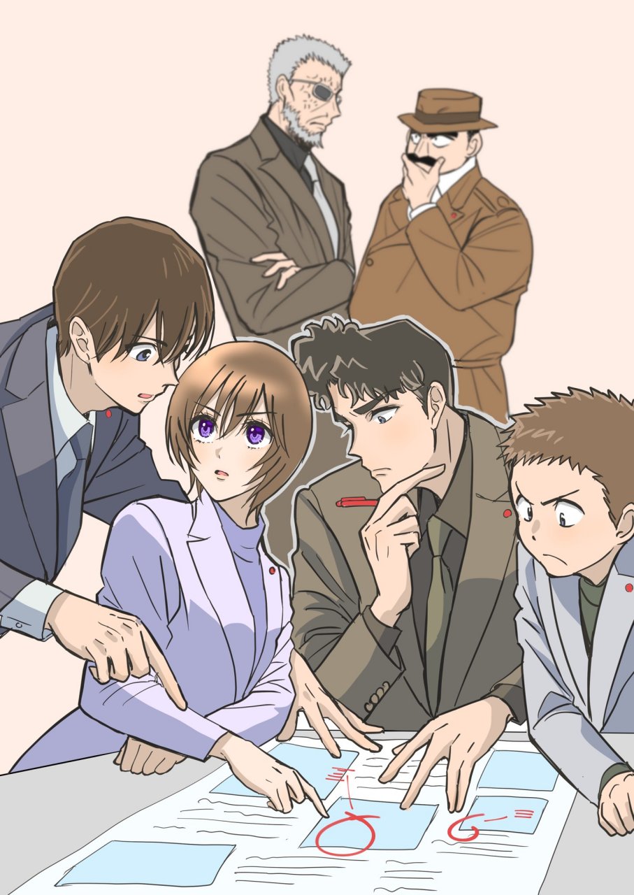 高木和佐藤#名侦探柯南