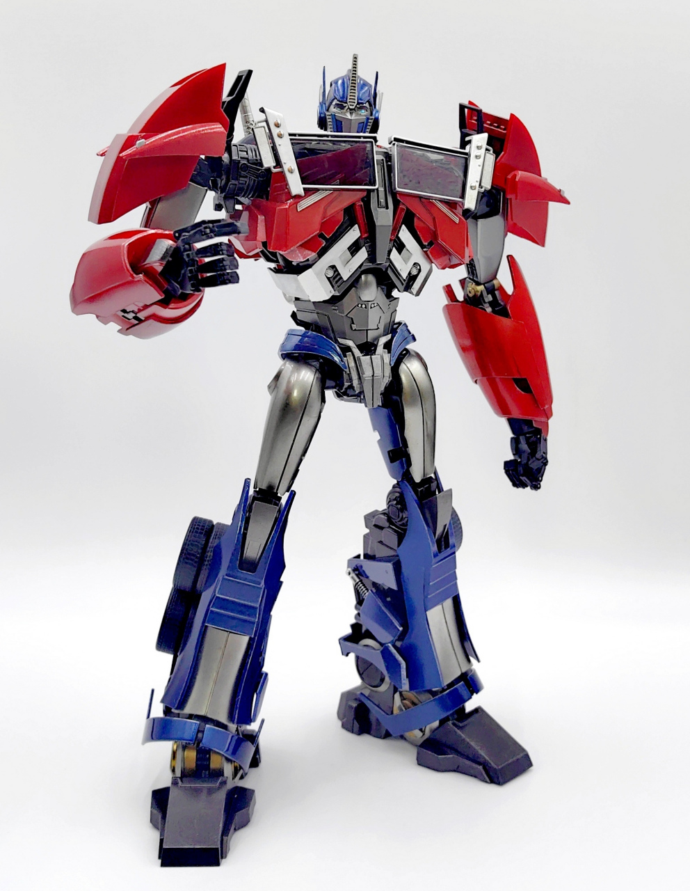 模型欣赏: iron warrior iw-07 领袖之证 擎天柱 2.