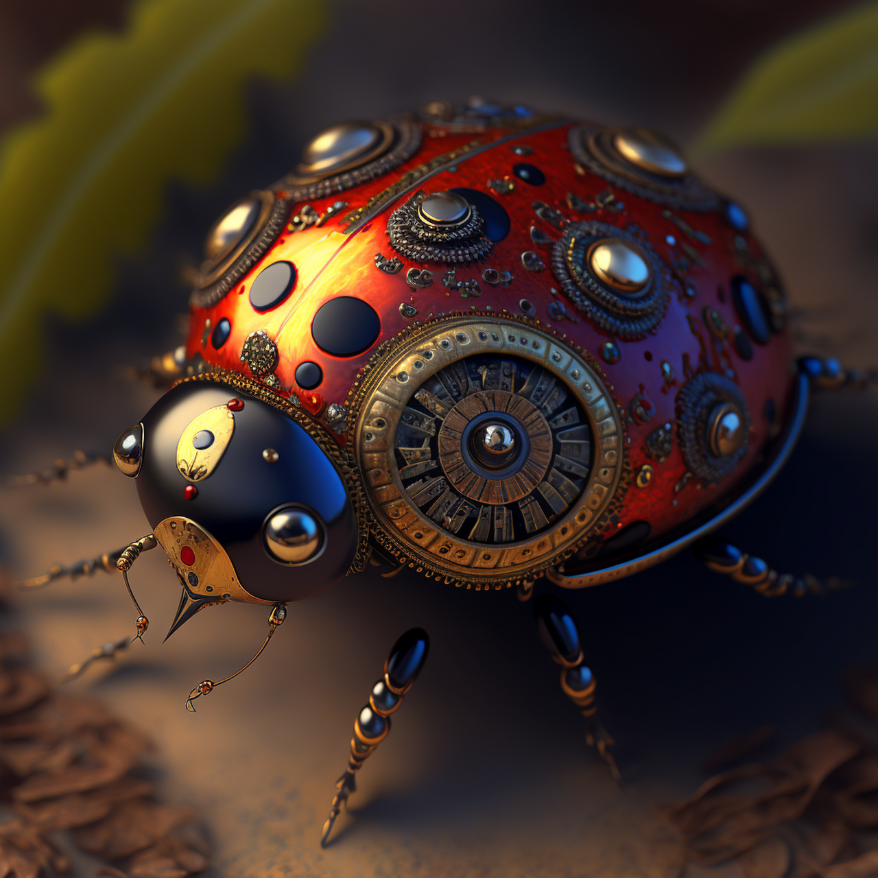 机甲瓢虫,酷炫来袭#机甲