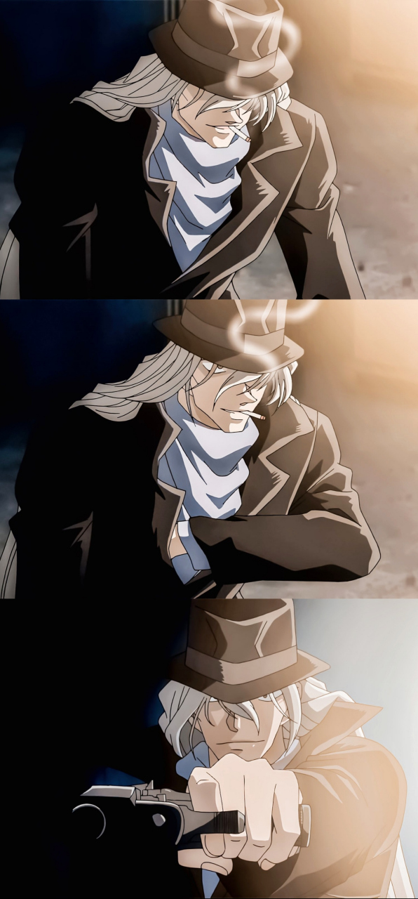 琴酒: 不接我电话的后果……#名侦探柯南##动漫壁纸