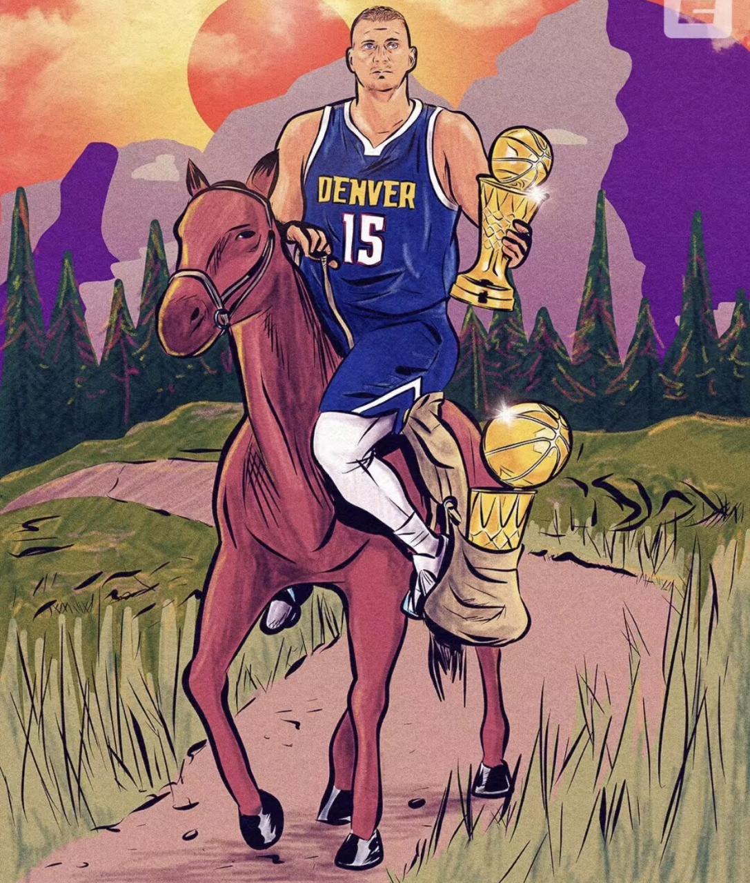 加内特谈约基奇:约基奇看起来像是我见过的最谦虚的混蛋,最好的球员