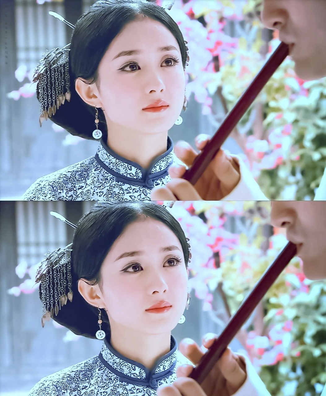 《宫锁珠帘》中赵丽颖饰演的百合,是一朵黑莲花.