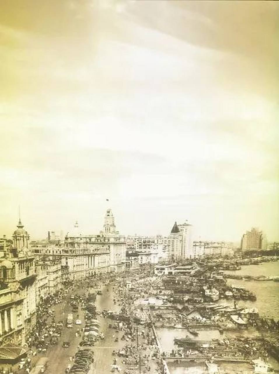 一张老照片,带你看看老上海滩的繁华