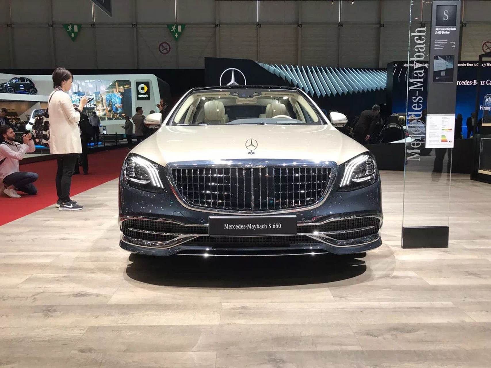 国六排放奔驰迈巴赫s650