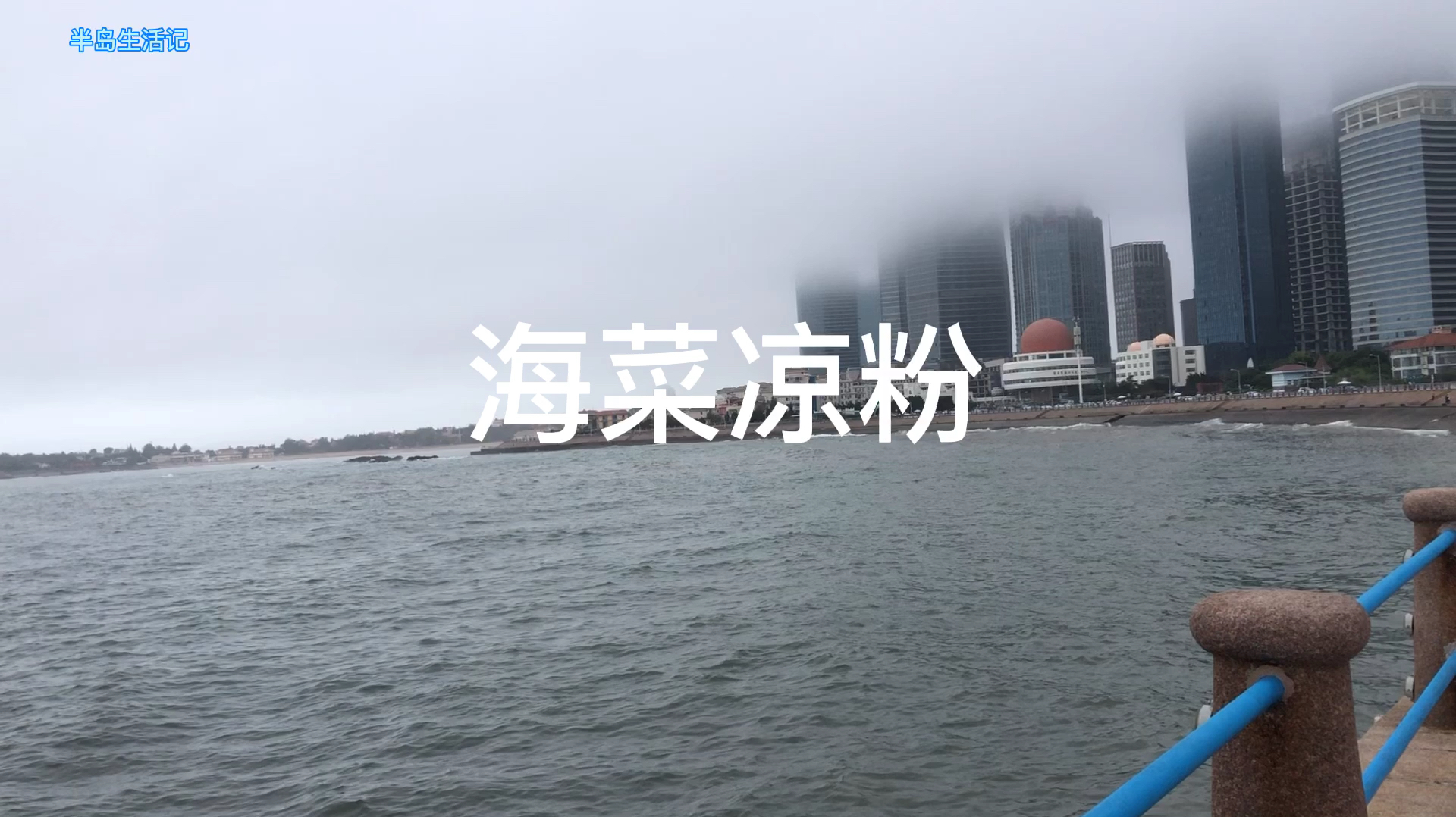 浪大也挡不住赶海的热情,海菜凉粉原材料,石花菜大丰收