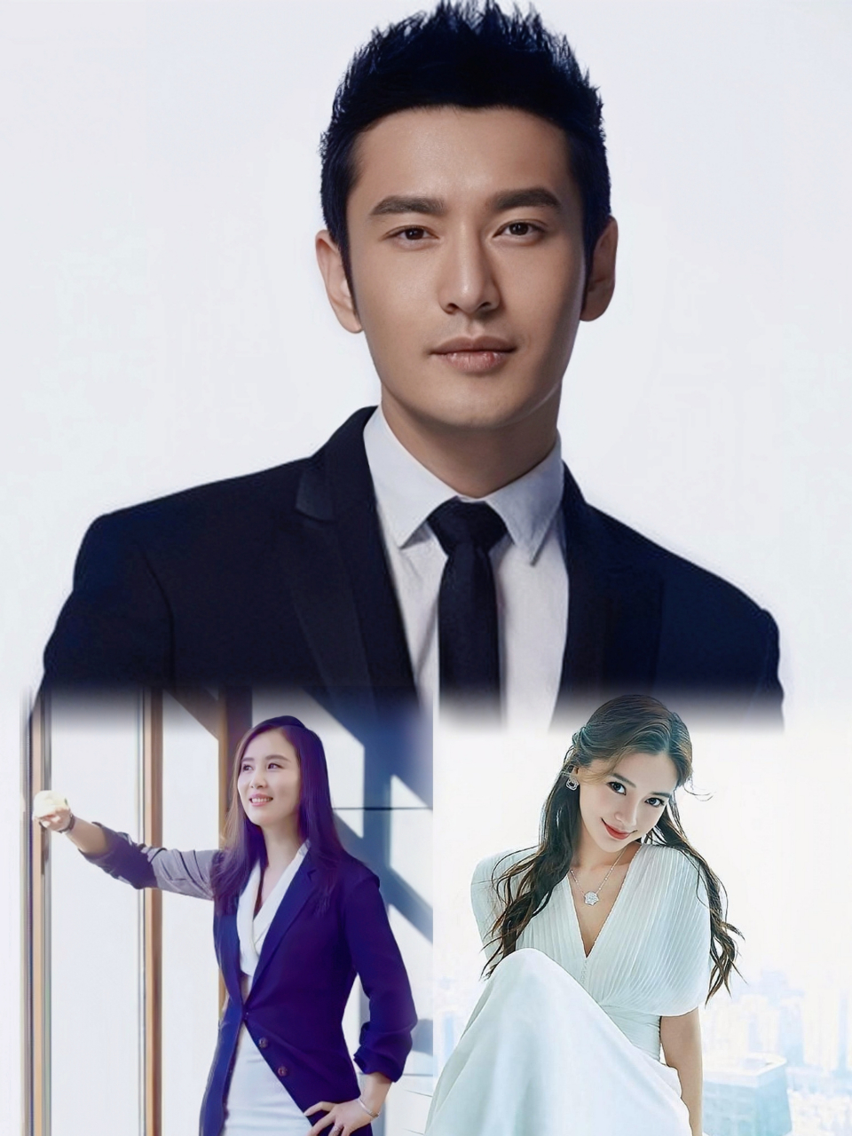 今日,娱记江小宴发了一组黄晓明与朋友聚会的图片,其