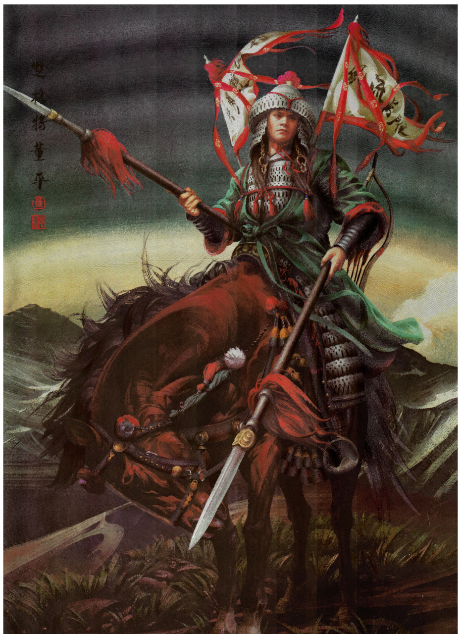 画家张墨一《水浒一百零八豪杰画卷》插画作品欣赏,生动传神的描绘了