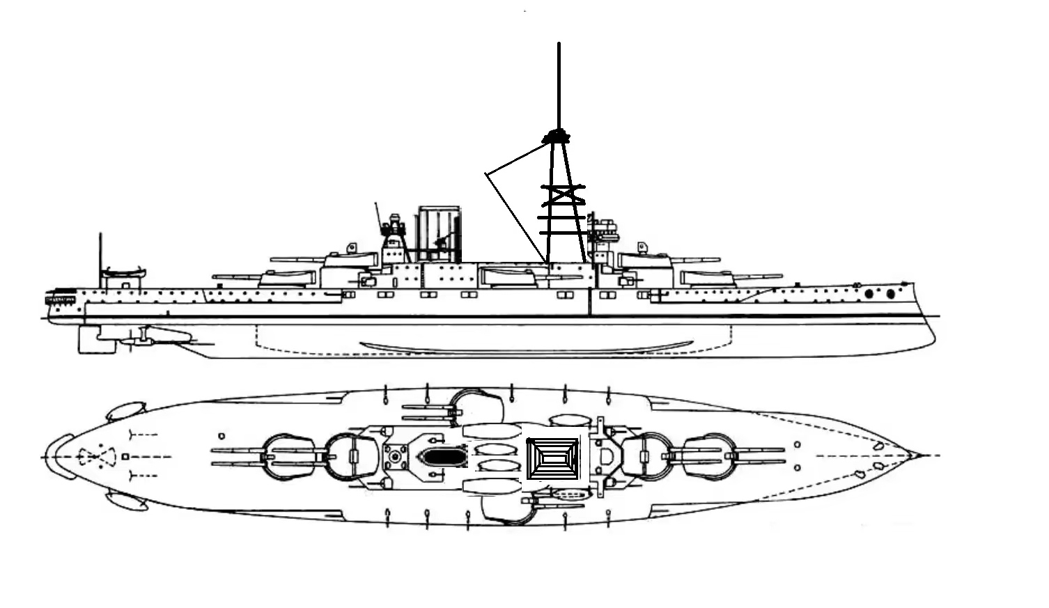 舰船欣赏:巴西海军 米纳斯吉拉斯级战列舰