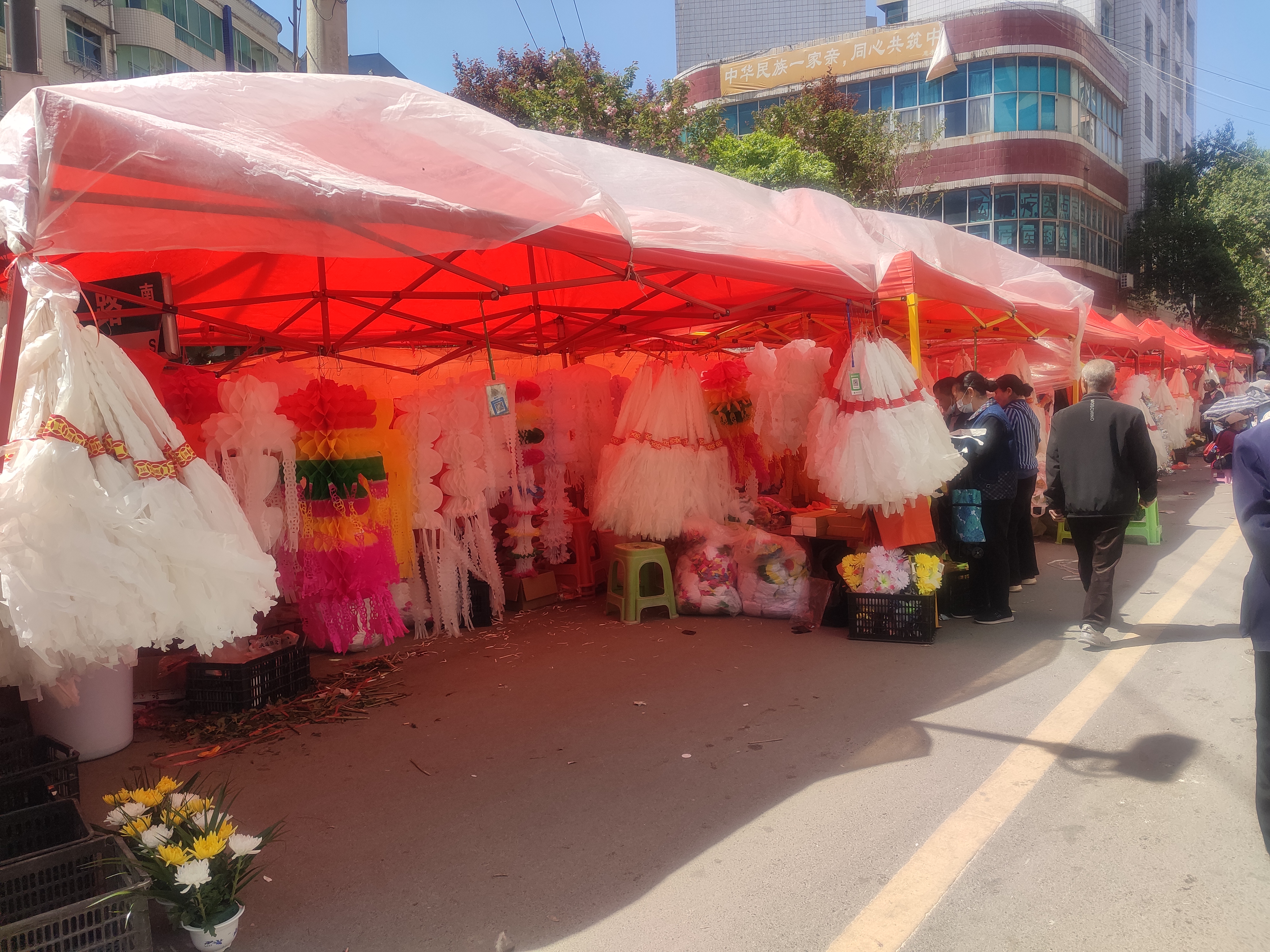 挂青成为了清明节的标志物,清明节快到了,你回家挂青了吗?