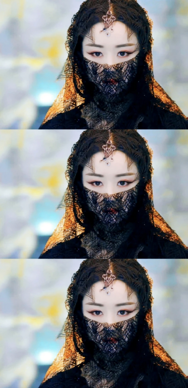 赵丽颖在《蜀山战纪》中饰演玉无心是魔教大小姐,无论是妆容还是性格
