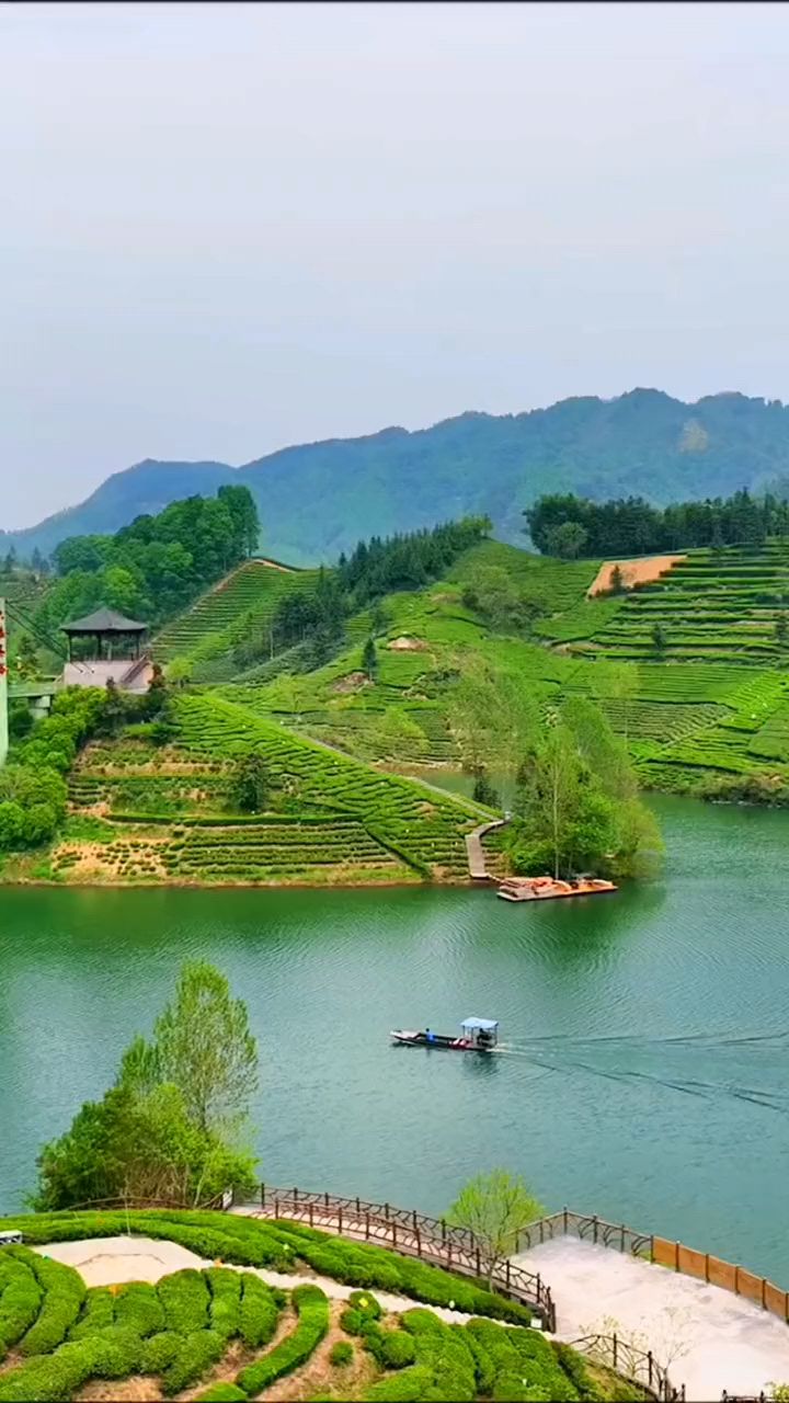 六安茶谷主题公园风景美如画