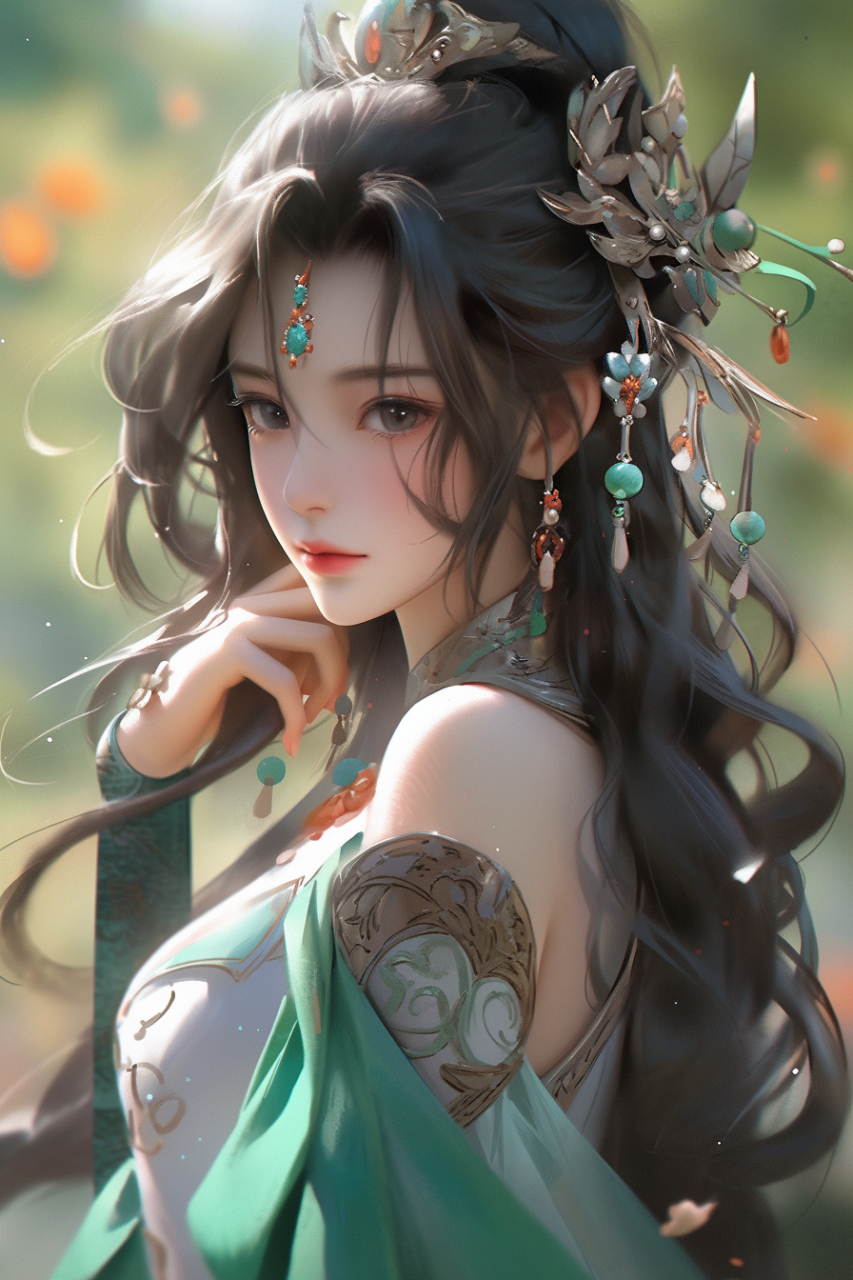 古装美女头像#ai绘画# #二次元# #头像