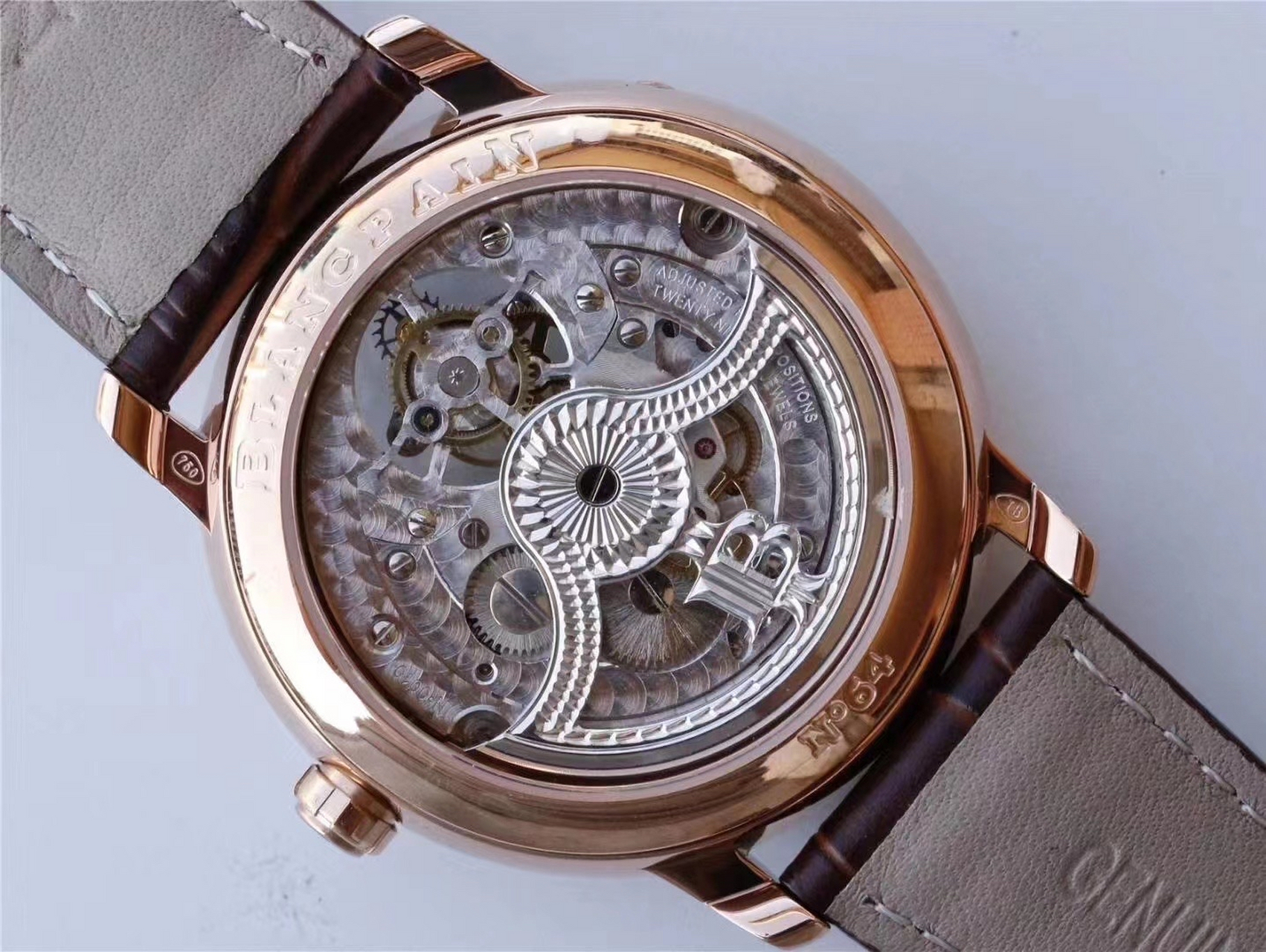 jb宝珀升级版经典系列6025-1542-55真陀飞轮男士手表腕表,升级1:机芯